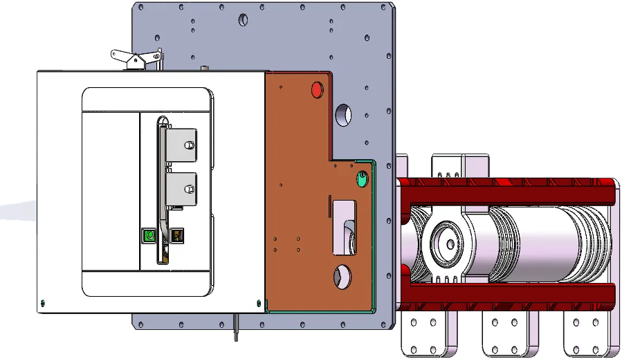 10~35kV-2500~3150A充气柜断路器
